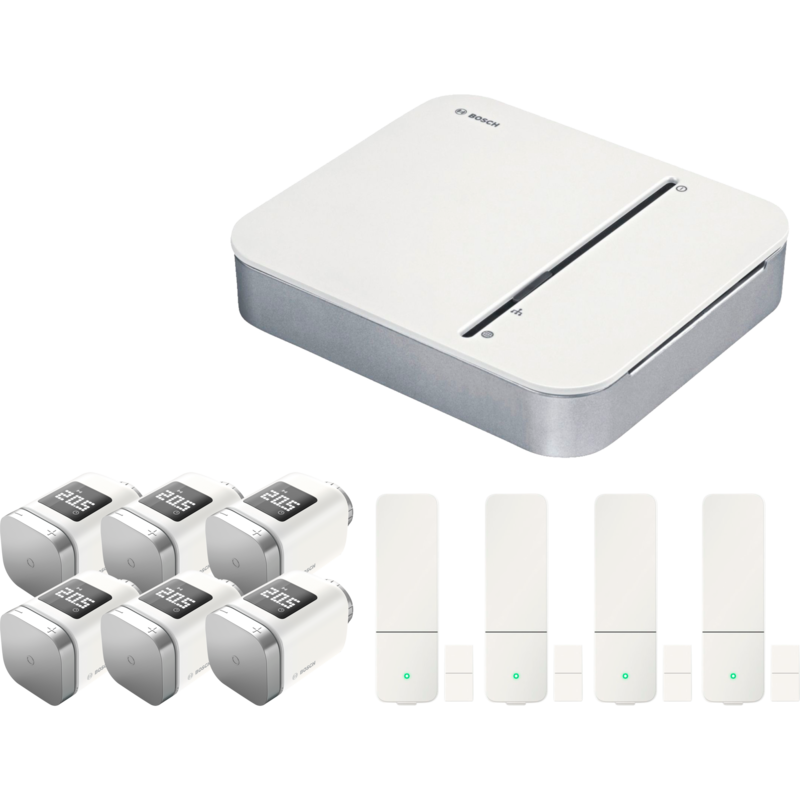 Bosch Smart Home Smart Home Starterset Heizen Pro Heizungssteuerung, 1x Bosch