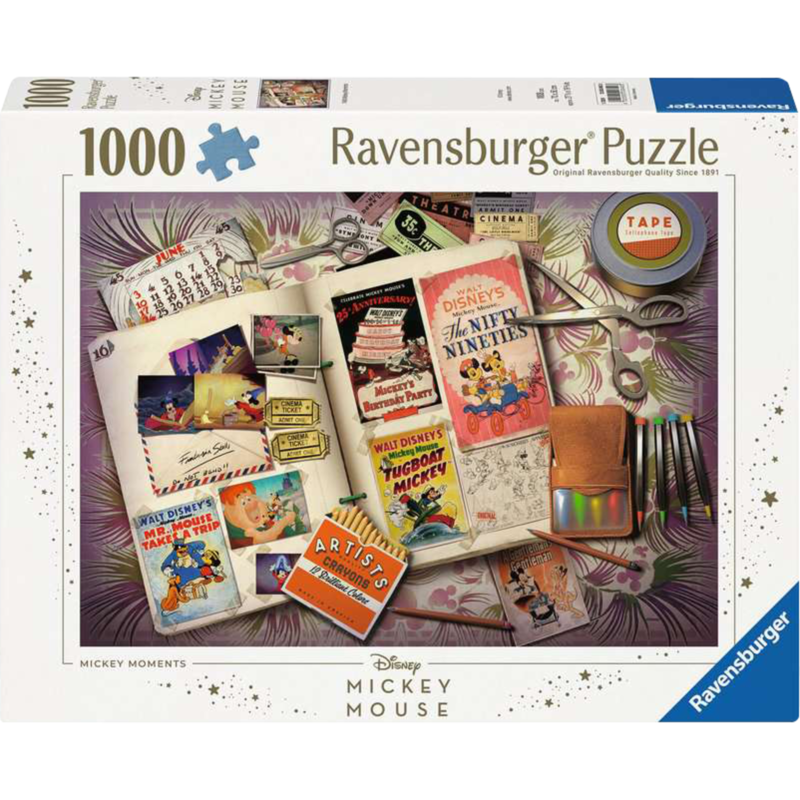 Ravensburger Puzzle 1940 Mickey Moments, 1000 Teile