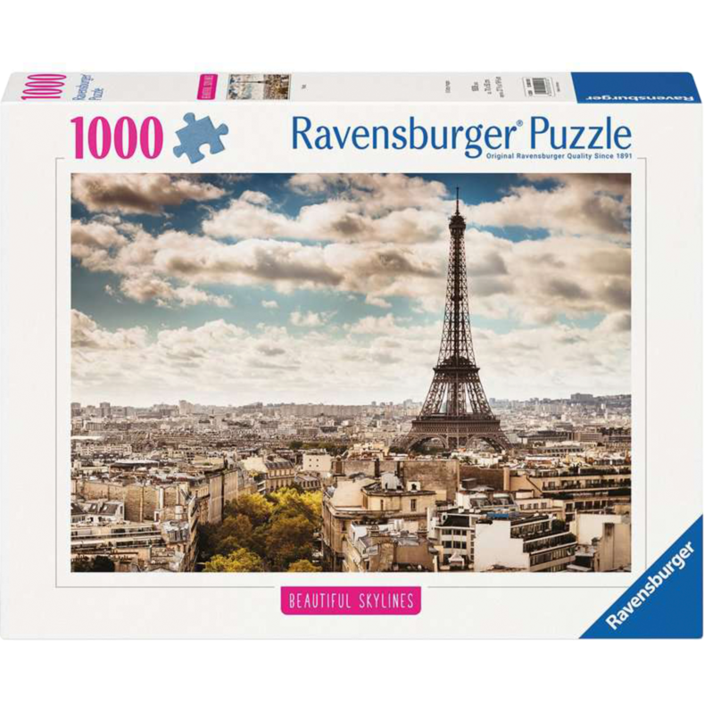Ravensburger Puzzle Beautiful Skylines - Paris, 1000 Teile