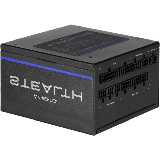 Chieftec Stealth 1000W PC-Netzteil, schwarz, 1x 12-Pin High Power GPU, 3x PCIe