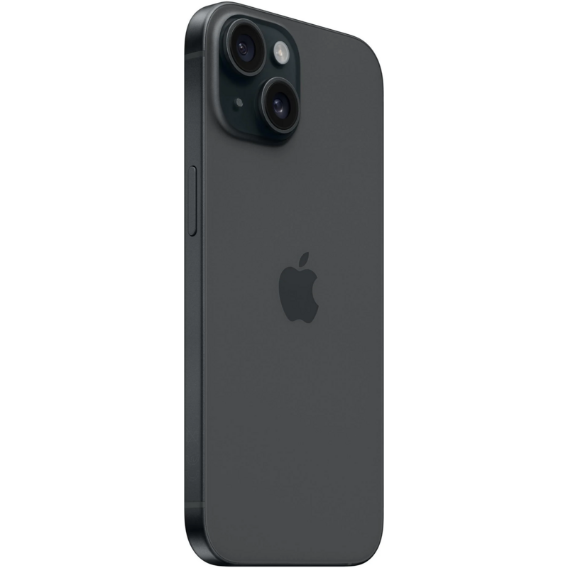Apple iPhone 15 128GB Generalüberholt Handy, schwarz, Schwarz, iOS, Generalüberholt