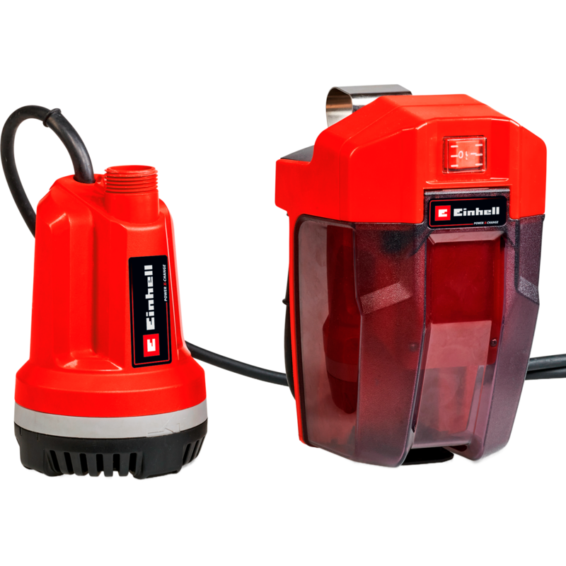 EINHELL Power X-Change Akku-Klarwasserpumpe GE-PP 18 RB Li-Solo, 18Volt Tauch- /