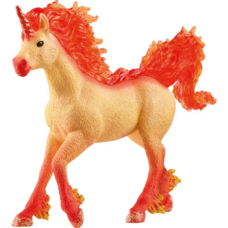 Schleich Bayala Elementa Feuereinhorn Hengst Spielfigur
