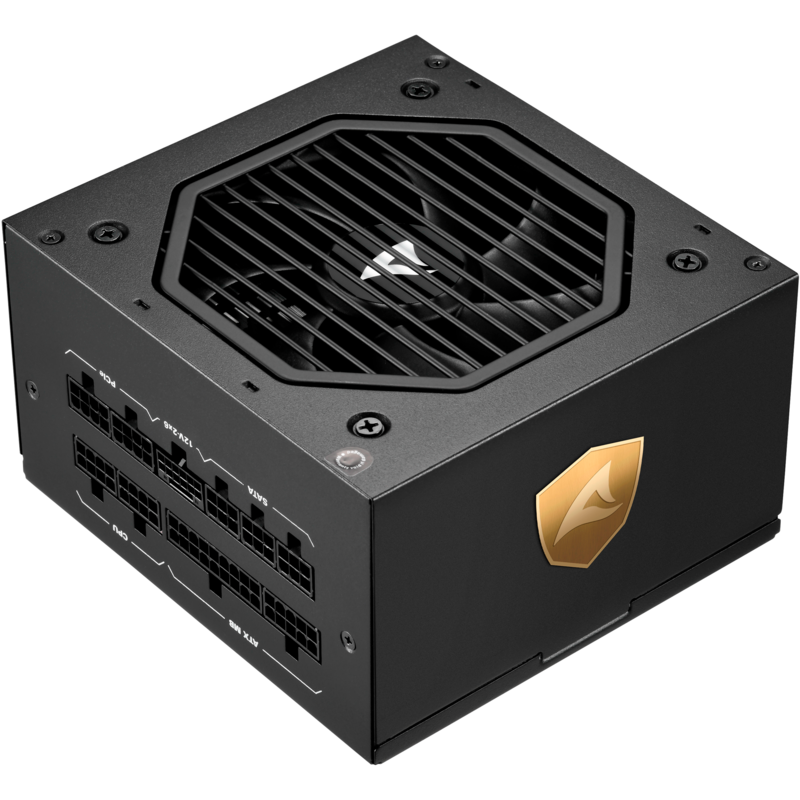 Sharkoon Rebel P20 850W PC-Netzteil, schwarz, 1x 12 Pin High Power Anschluss, 4x, Gebraucht