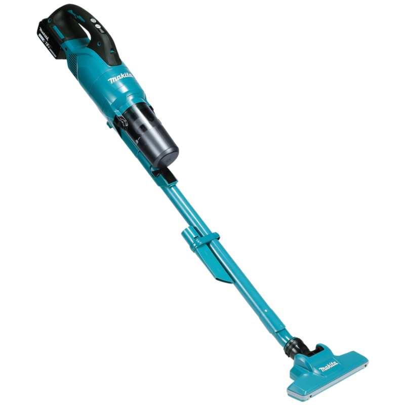 Makita DCL286FZ Stielstaubsauger, petrol, ohne Akku und Ladegerät