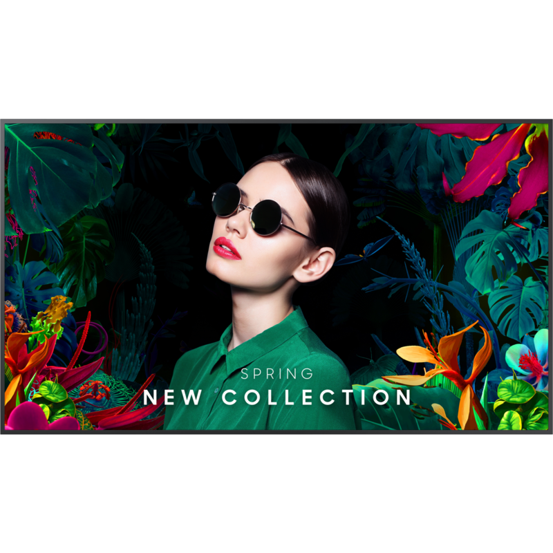 Samsung QM55C Public Display, schwarz, UltraHD/4K, WLAN, Bluetooth, HDMI