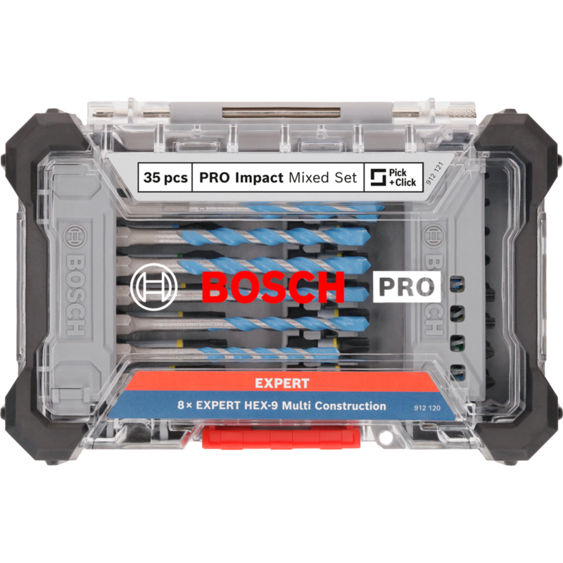 Bosch Professional PRO Impact Mixed Bit-Set, 35-teilig Bohrer- & Bit-Satz