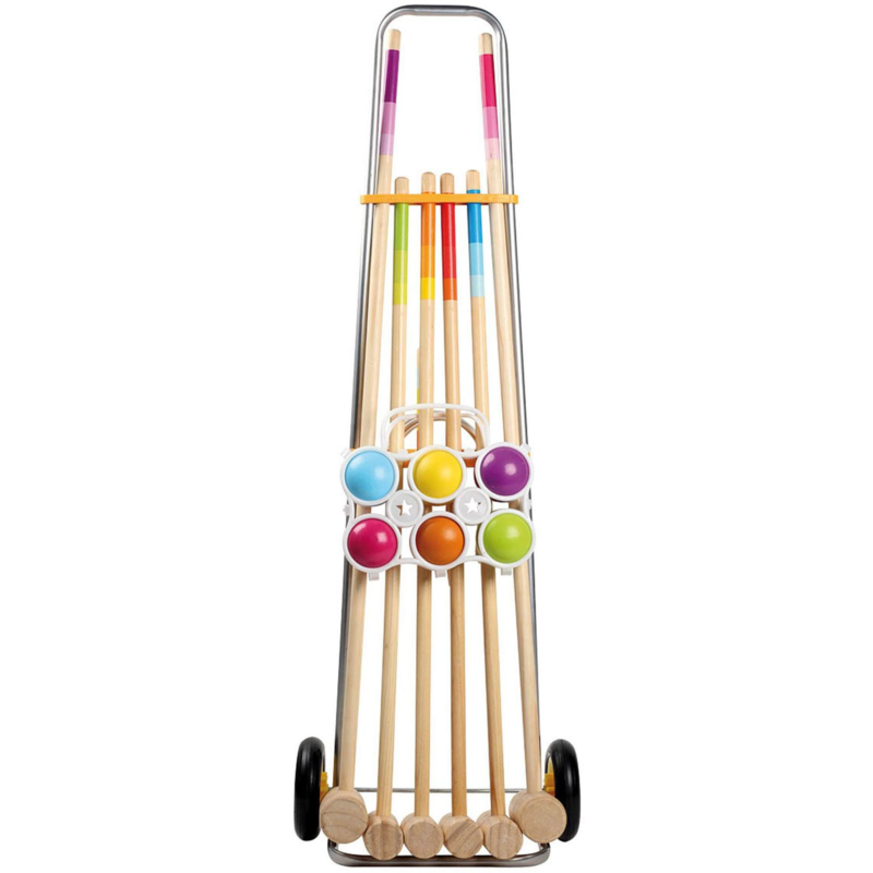 Outdoor active Krocketwagen für 6 Spieler Geschicklichkeitsspiel