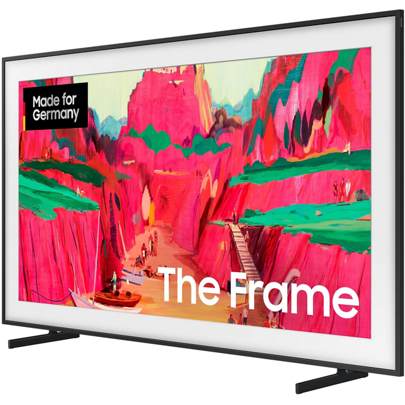 Samsung GQ75LS03FWUXZG The Frame Pro QLED-Fernseher, schwarz, UltraHD/4K