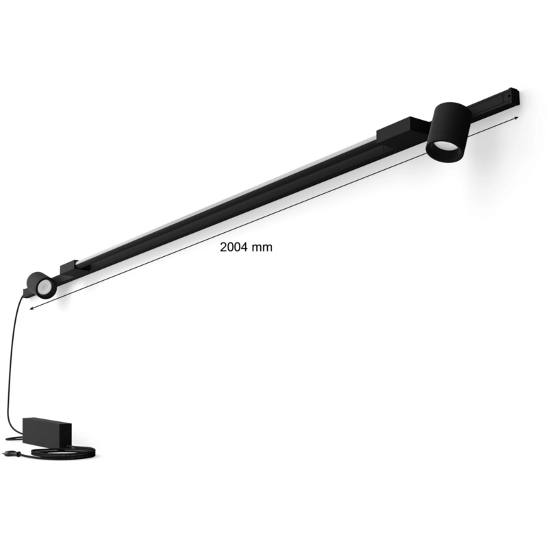 Philips HUE White & Color Ambiance Perifo Basis-Set Wandleuchte gerade