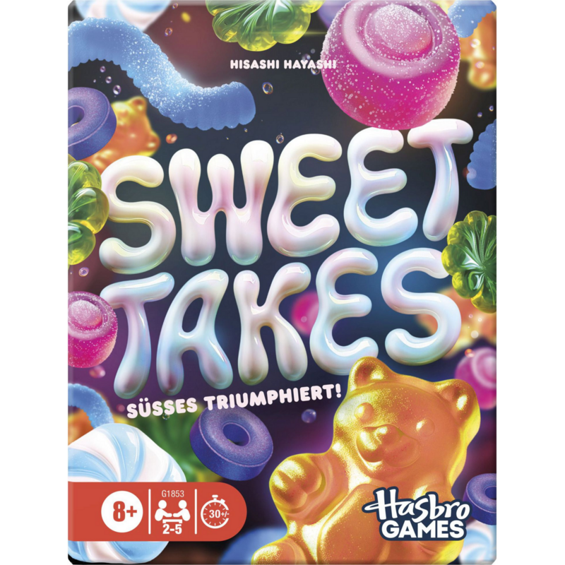 Hasbro Sweet Takes - Strategisches Kartenspiel für die ganze Familie