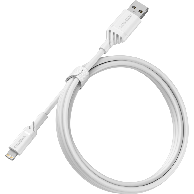 Otterbox USB 2.0 Adapterkabel, USB-A Stecker > Lightning Stecker Kabel, weiß, 1