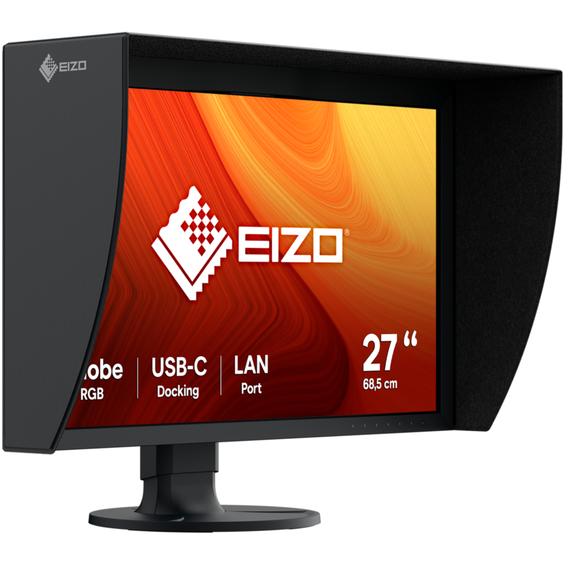 EIZO CG2700S ColorEdge LED-Monitor, schwarz, WQHD, IPS, USB-C