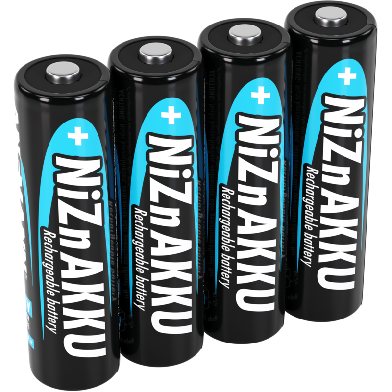 Ansmann NiZN Akku Mignon AA 2500mWh 4er