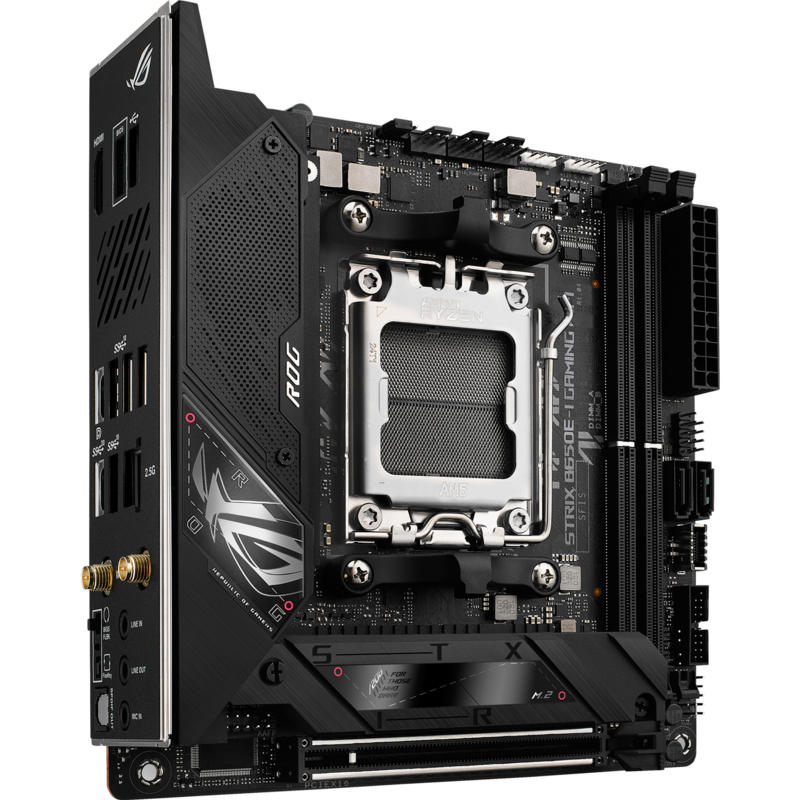 ASUS ROG STRIX B650E-I GAMING WIFI Mainboard, schwarz