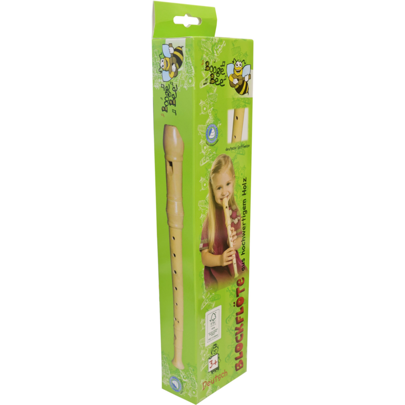 Blockflöte Holz deutsche Griffweise 32 cm Flöte