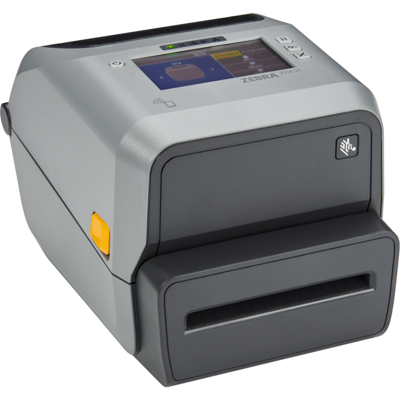 Zebra ZD621t Etikettendrucker, grau/anthrazit, Thermotransferdruck, 300 dpi