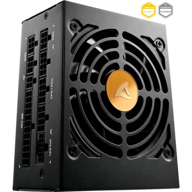 Sharkoon Rebel P20 SFX 850W PC-Netzteil, schwarz, 1x 12 Pin High Power