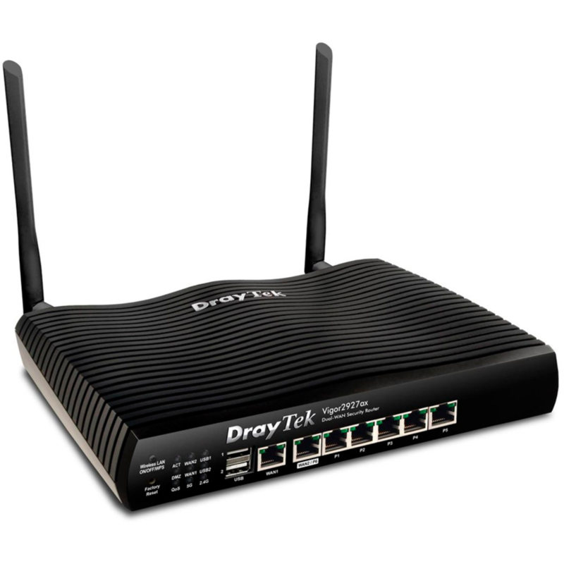 DrayTek Vigor 2927ax Dual-WAN Security Firewall VPN Router
