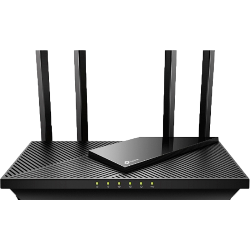 TP-Link Archer AX55 AX3000 Dual-Band Wi-Fi 6 Router, schwarz