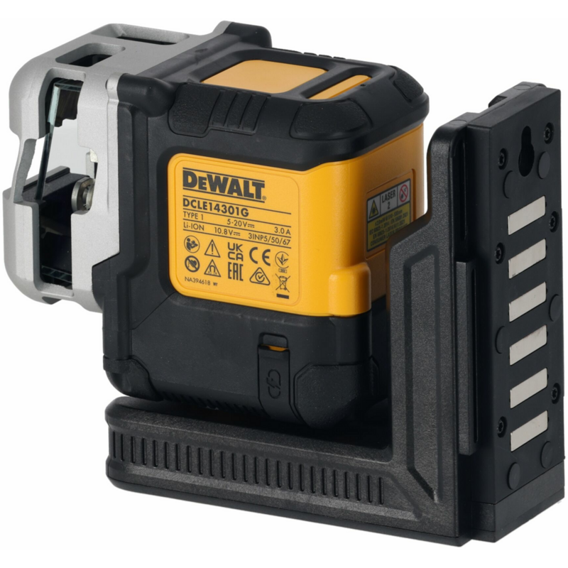 DEWALT Akku-Multilinienlaser 3x180° DCLE14301GB, 18Volt Kreuzlinienlaser
