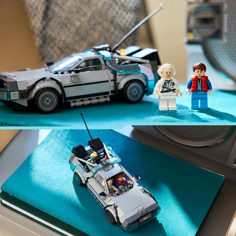 LEGO Speed Champions Zeitmaschine aus Zurück in die Zukunft