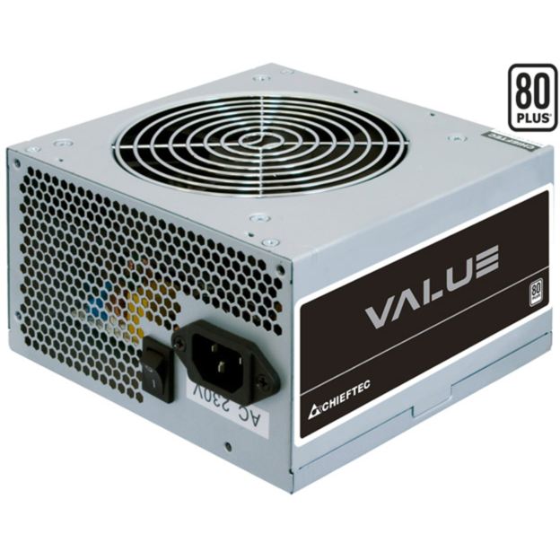 Chieftec APB-400B8 400W PC-Netzteil, grau, 1x PCIe