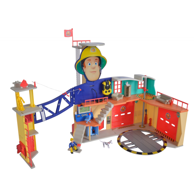 Simba Feuerwehrmann Sam Mega-Feuerwehrstation XXL Spielgebäude