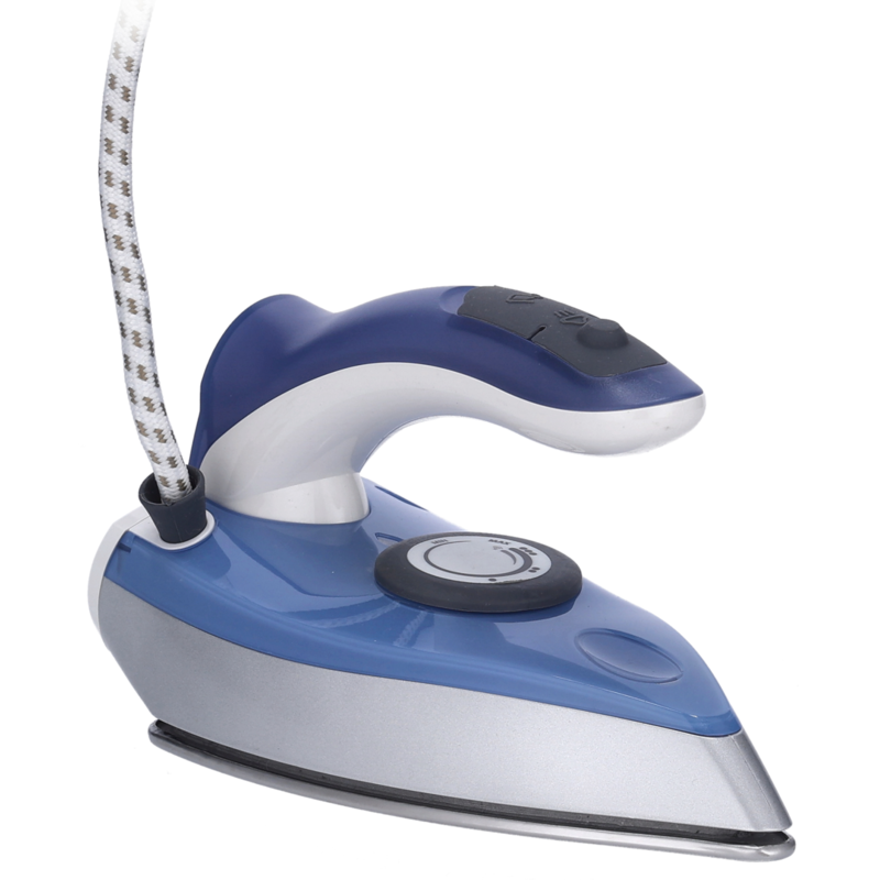 Severin Dampfbügeleisen BA 3234 Reisebügeleisen, silber/blau