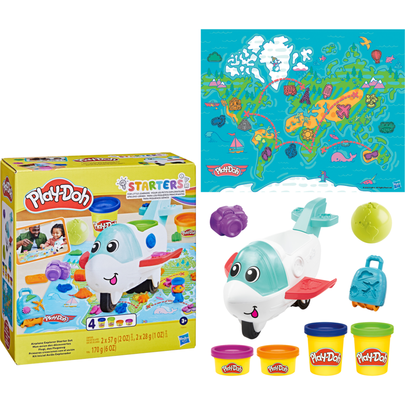 Hasbro Play-Doh Flugi, das Flugzeug Kneten