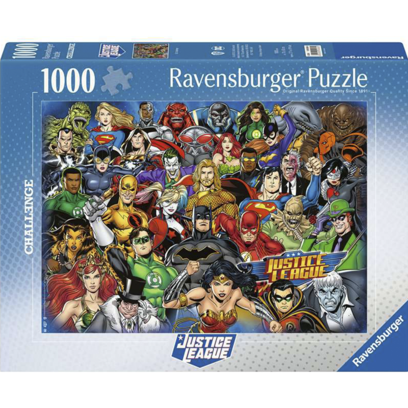 Ravensburger Puzzle Challenge DC Comics, 1000 Teile