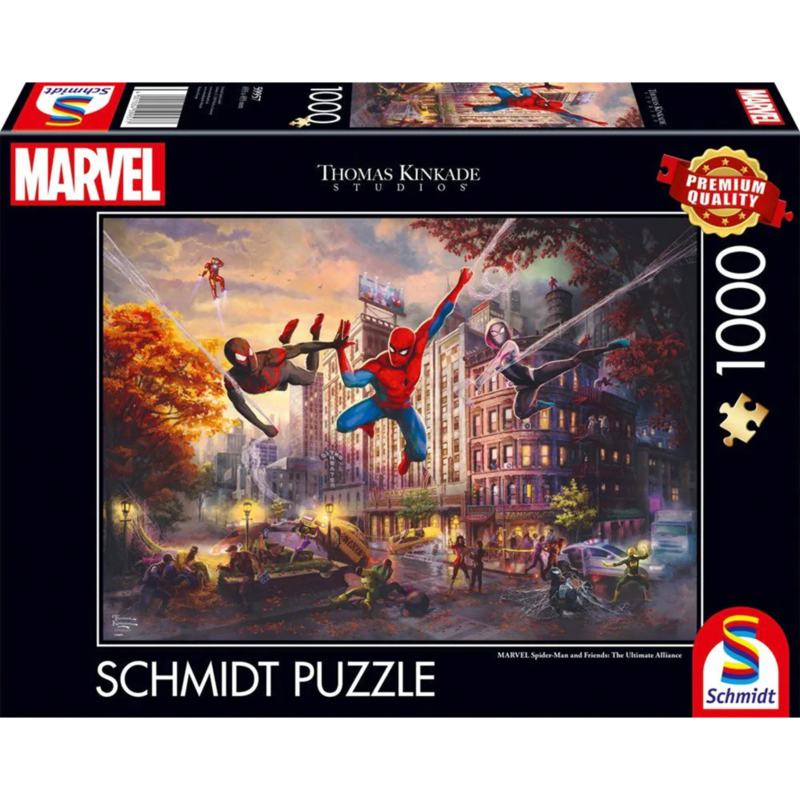 Schmidt Spiele Thomas Kinkade Studios: Marvel Spider-Man & Friends - The