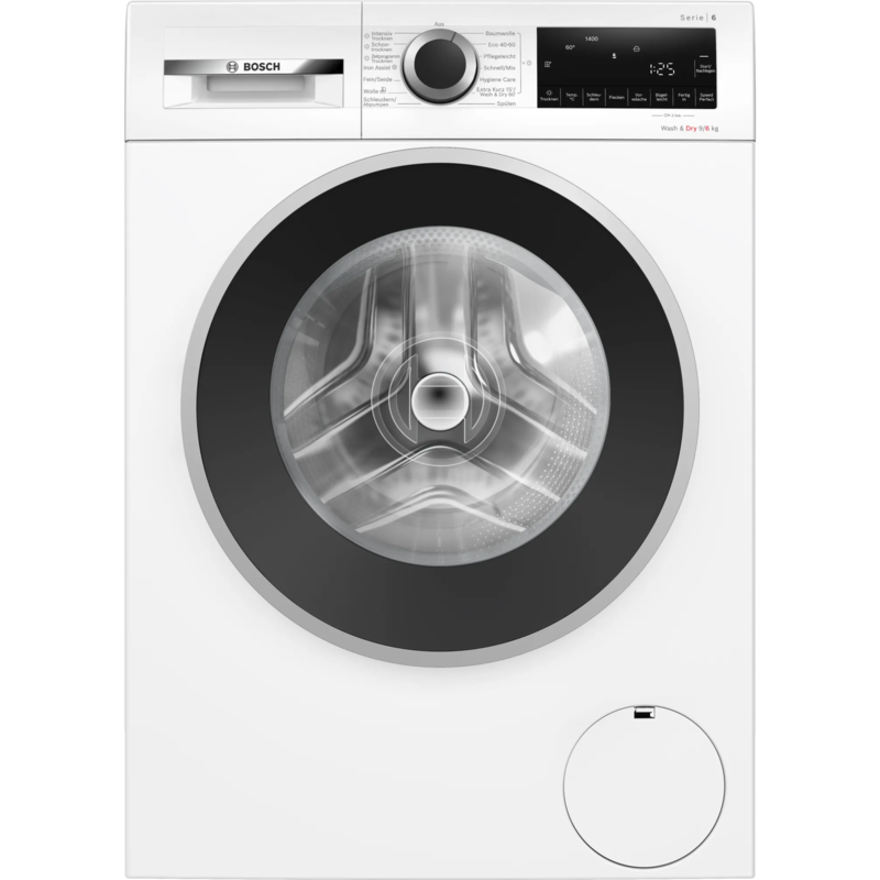 Bosch Home WNG24442 Serie 6 Waschtrockner, weiß/schwarz