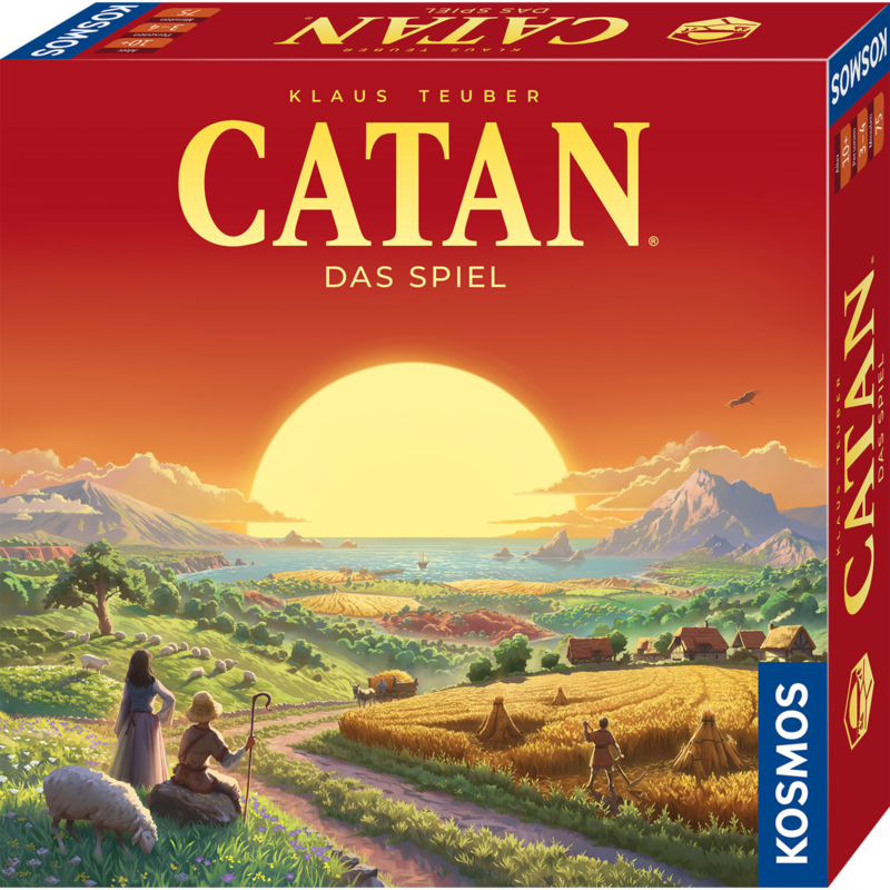 Kosmos CATAN - Das Spiel Brettspiel, Spiel des Jahres 1995, Spiel des