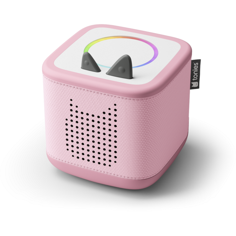 tonies Toniebox 2 Rosa Starter Set Kreativ-Tonie Rot Lautsprecher