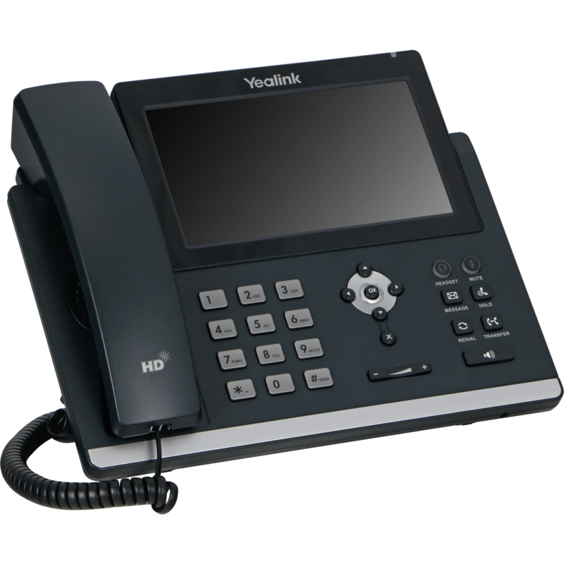 Yealink SIP-T48U VoIP-Telefon, schwarz