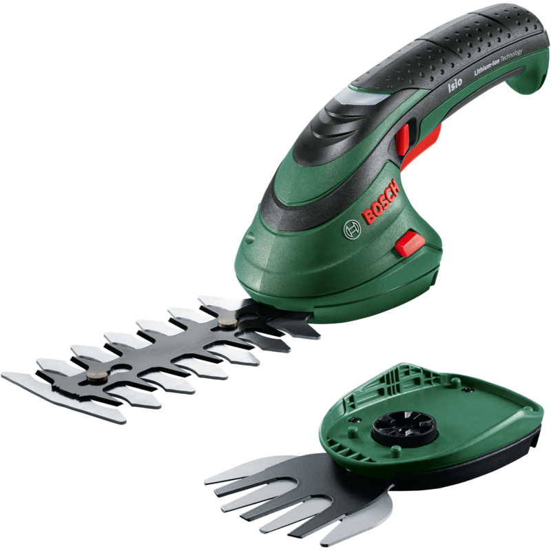 Bosch Heimwerken & Garten Akku-Strauch & Grasscheren-Set Isio, grün/schwarz