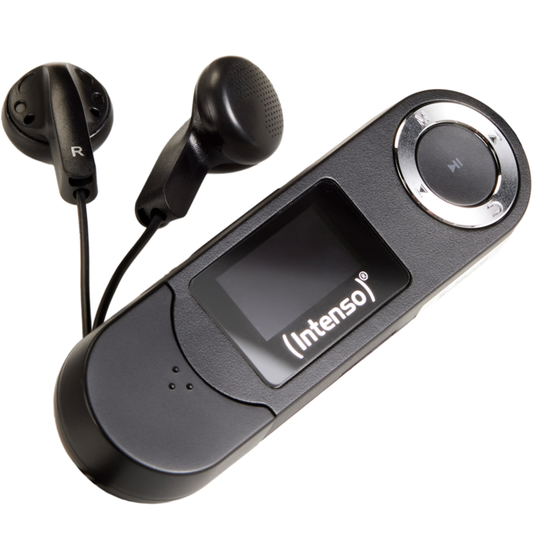 Intenso Music Walker MP3-Player, schwarz, 16 GB