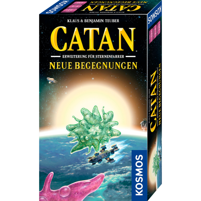 Kosmos CATAN - Sternenfahrer: Neue Begegnungen Brettspiel, Erweiterung