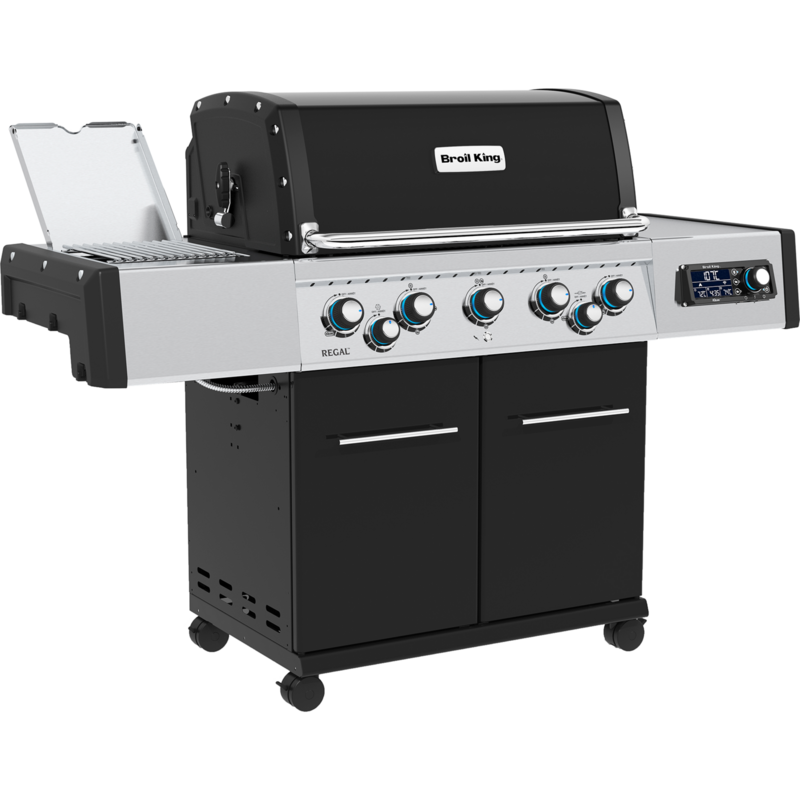 Broil King Gasgrill Regal Q 590 IR Grill, schwarz/edelstahl, mit