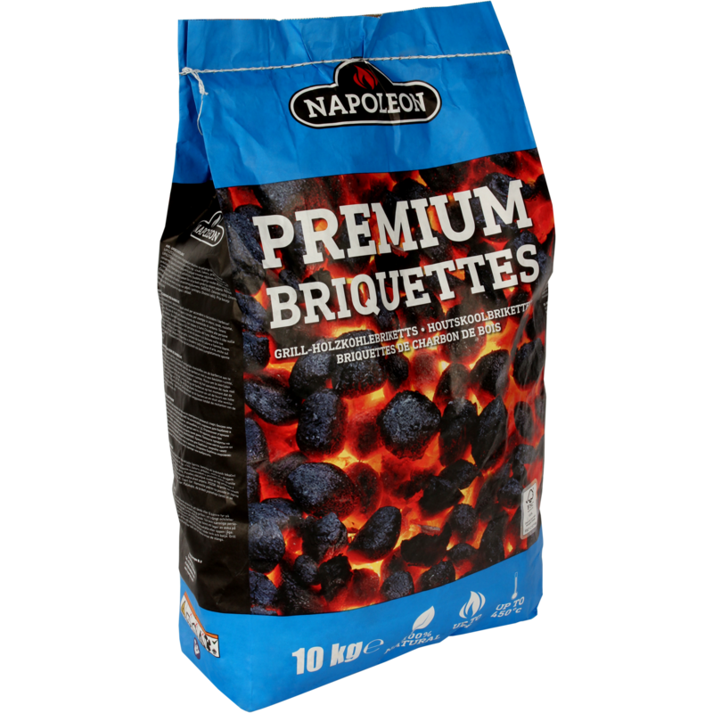 Napoleon "Blackstone" Grillbriketts 10kg Brikett