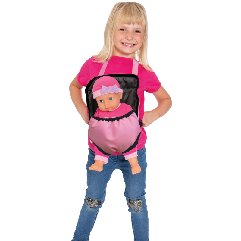 VEDES Puppenbabytrage Rosy Puppenzubehör
