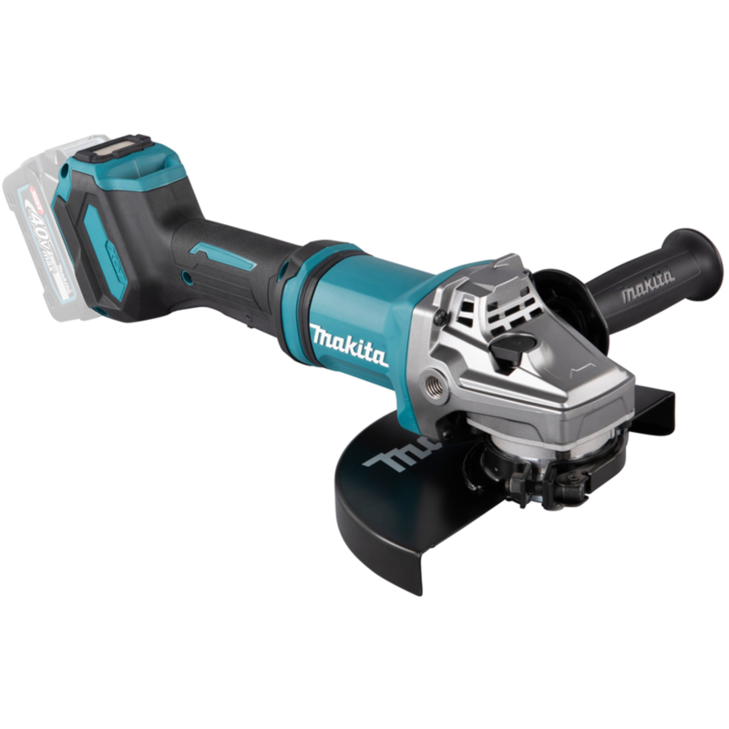 Makita Akku-Winkelschleifer GA038GZ XGT, 40Volt, blau/schwarz, ohne Akku und