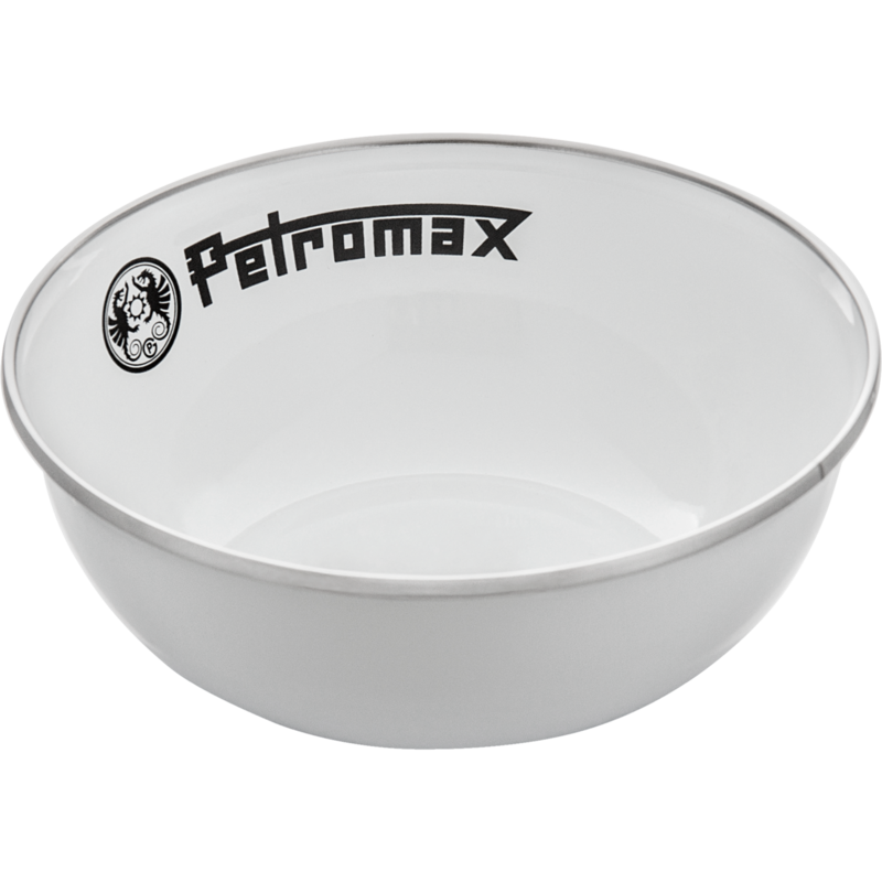 Petromax Emaille-Schalen 160ml, 2 Stück Schüssel, weiß, Ø 9,5cm