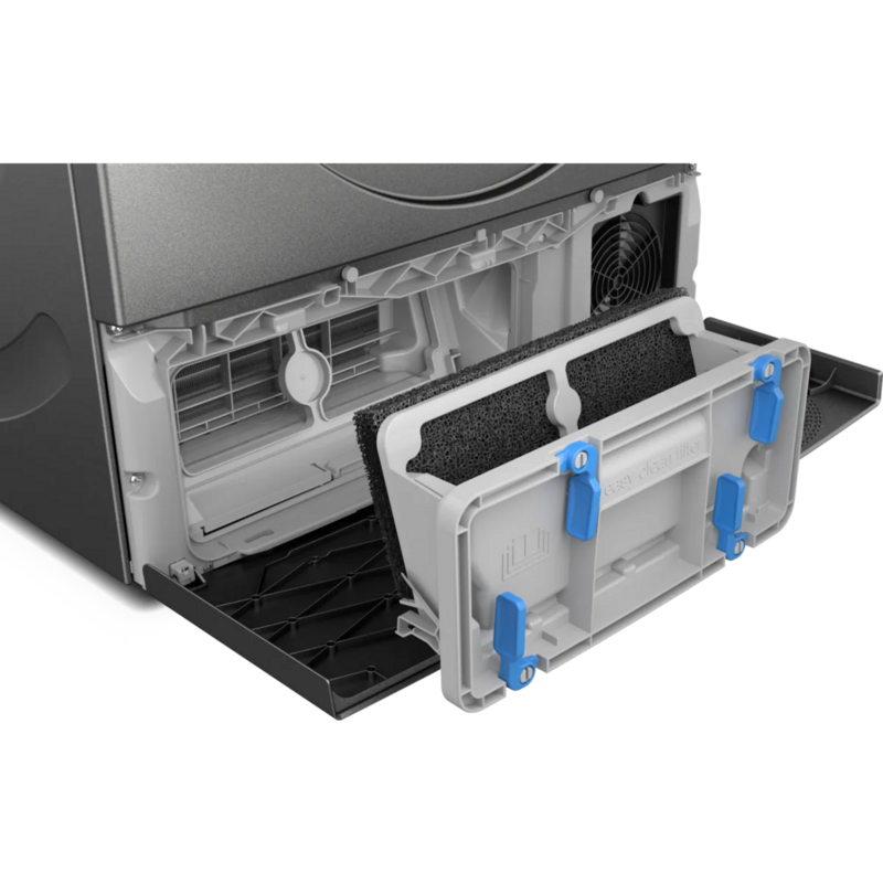 Bosch Home WQG243DR10 Serie 6 Wärmepumpentrockner, silber/schwarz