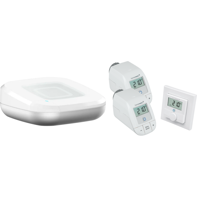 Homematic IP Set Heizen Basic 2xHeizkörper + Wandthermostat