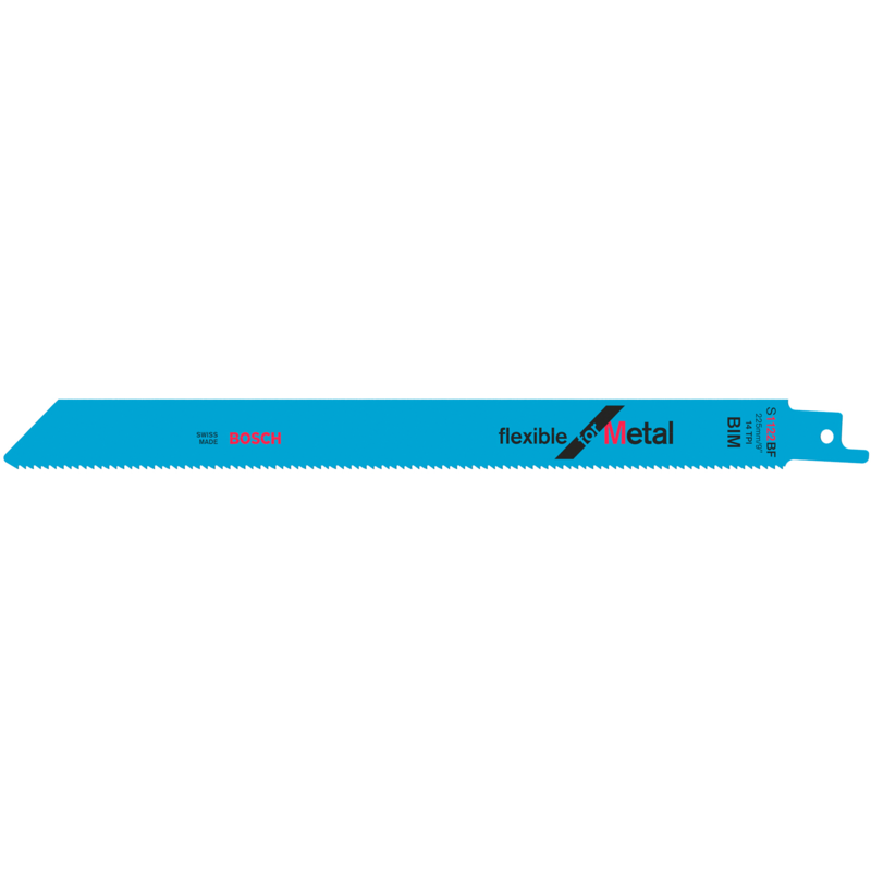 Bosch Professional Säbelsägeblatt S 1122 BF Flexible for Metal, 100 Stück