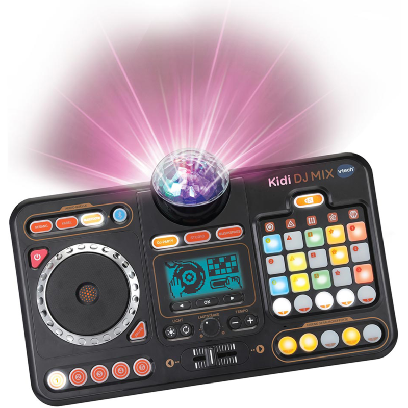 VTech Kidi DJ Mix DJ Konsole, schwarz