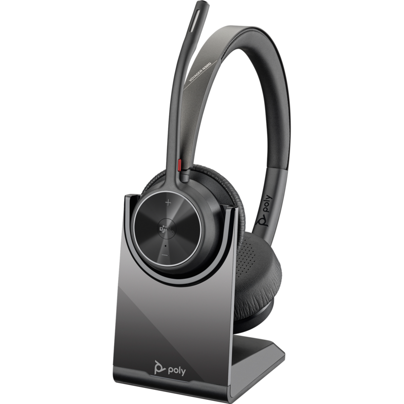 Poly Voyager 4320 UC Headset, schwarz, USB-A