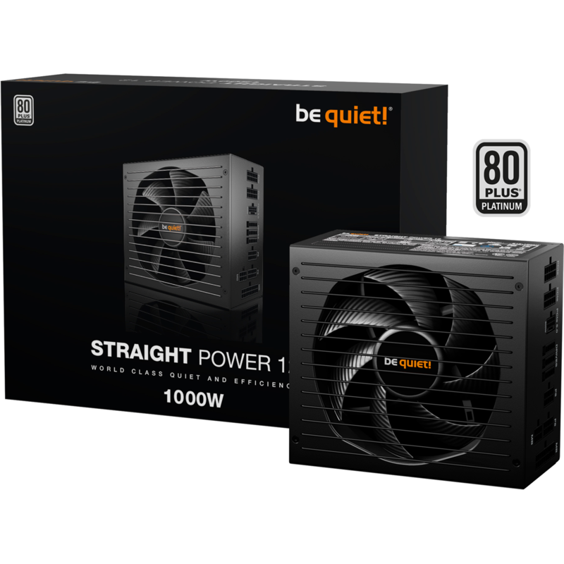 be quiet! Straight Power 12 Platinum 1000W ATX 3.1 PC-Netzteil, schwarz, 1x